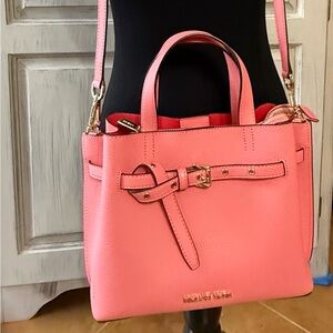 Michael Kors Coral Pink Satchel